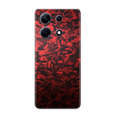 Forged Red Skin For Infinix Note 30